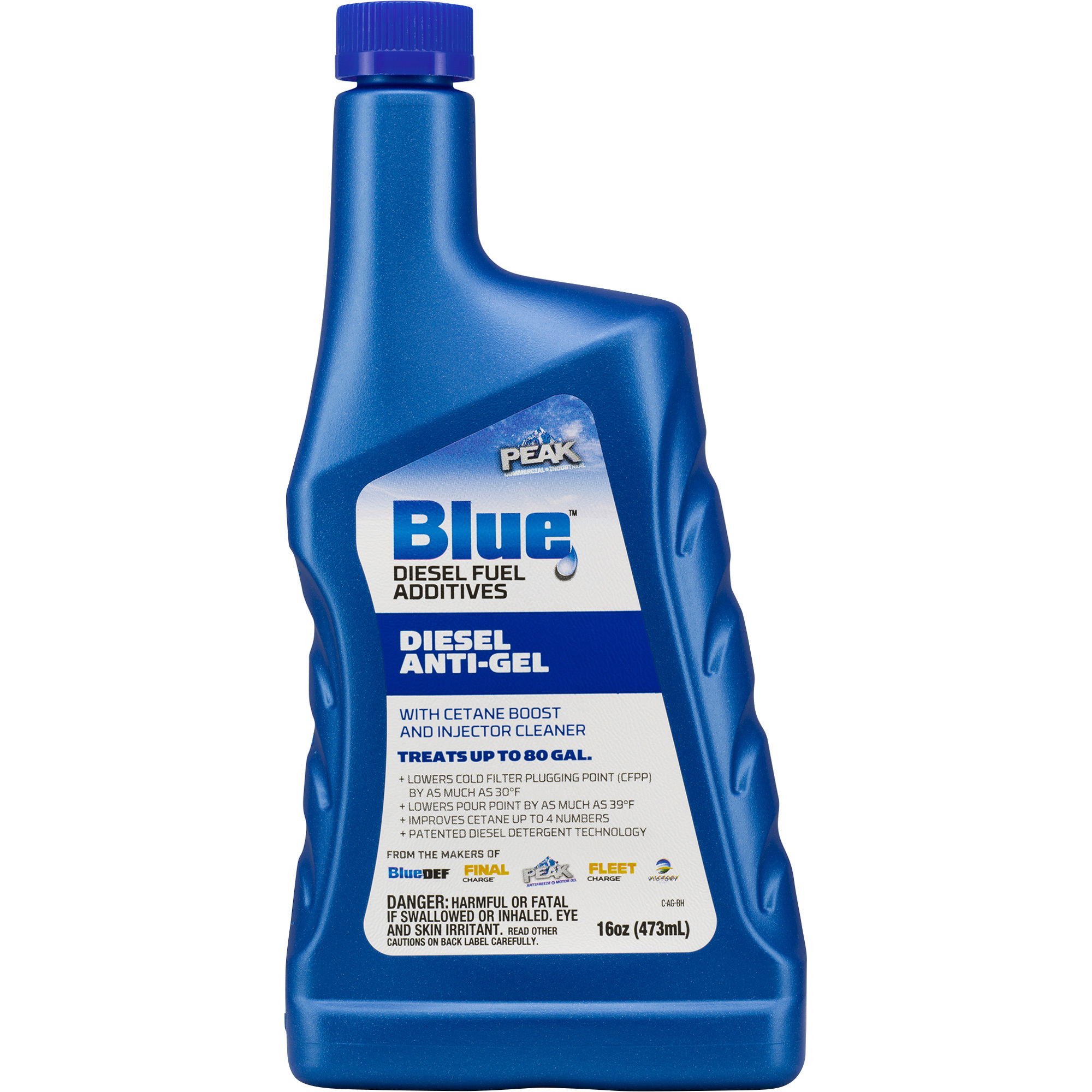 Peak Blue Diesel Anti-Gel, 16oz., Model# BDDAG16